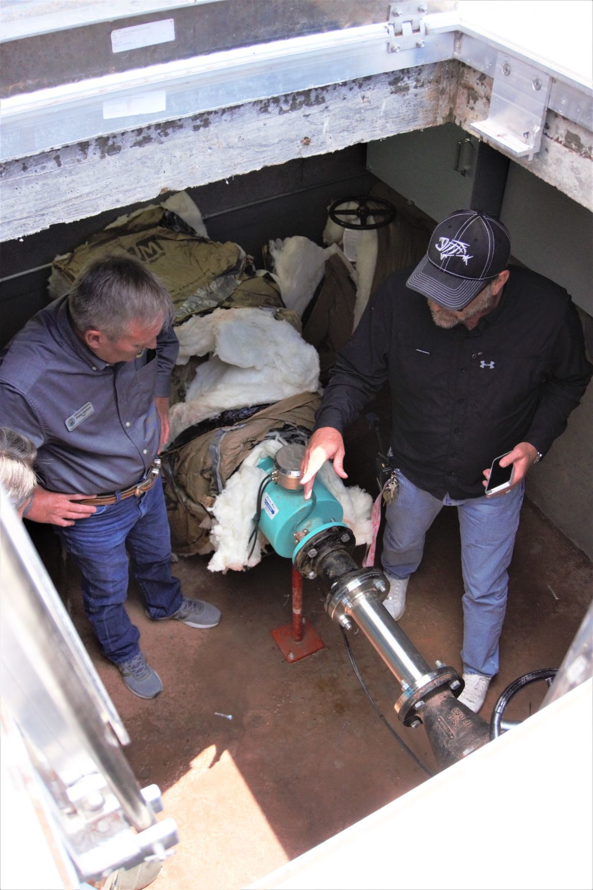 Inside the apparatus